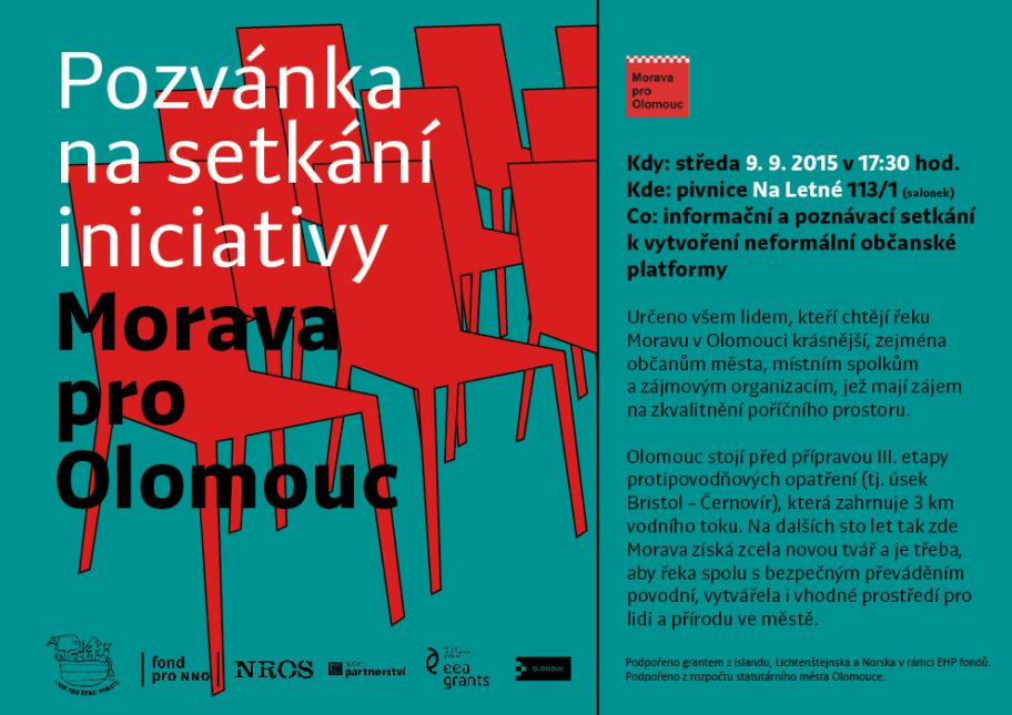 Setkání iniciativy Morava pro Olomouc 9. 9. 2015